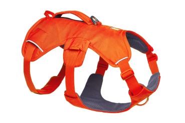 Ruffwear Web Master Hundegeschirr Blaze Orange Gr. XS